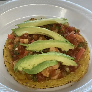 an avocado