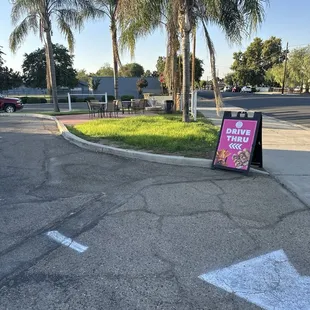 Drive through entrance