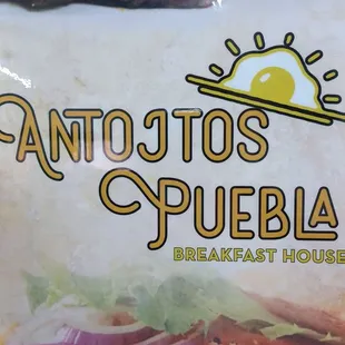 a bag of breakfast food