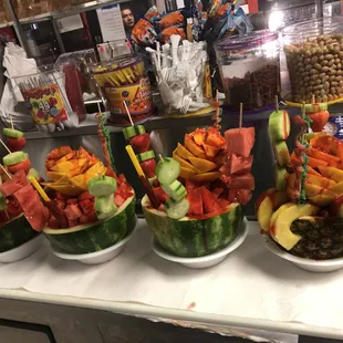 Sandias y piñas locas