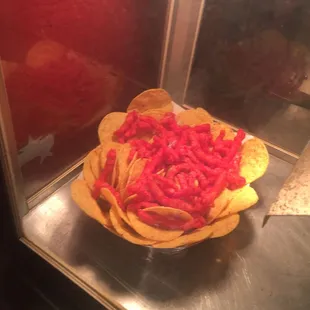Whatcha know about Hot Cheetos and nacho cheese?!?!