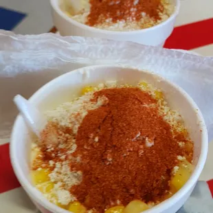Elote en Vaso extra chile