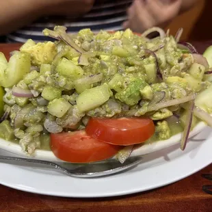 Ceviche casero