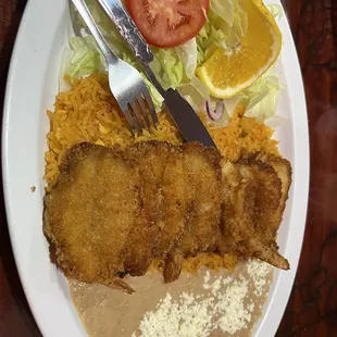 Camarones empanízanos