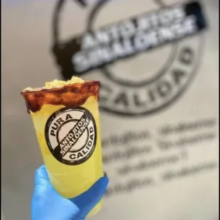 Aguas de Piña preparada