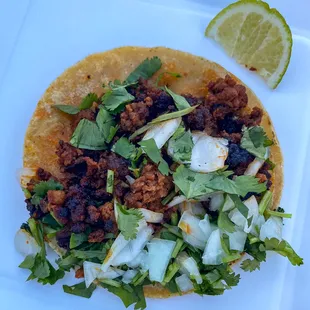 Longaniza Street Taco (85/100)