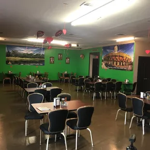 Inside of restaurant
