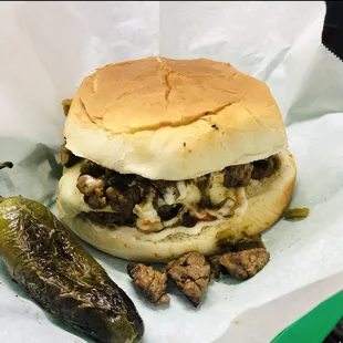 Chilaca Burger