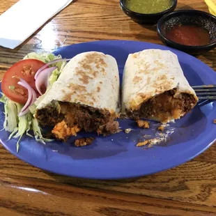 Adobada burrito