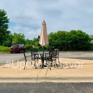 I guess this qualifies as patio dining. 7/2022 #UpCloseSavor