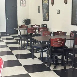 sushi and sashimi, interior