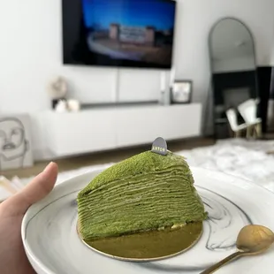 Matcha Mille Crpes - 1 Slice