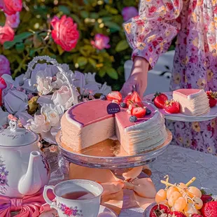 Hazelnut Strawberry Mille Crpes - 7.5 Inch (Copy)