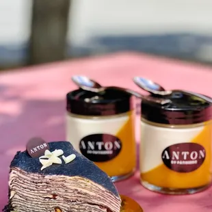 MUST TRY Mango Panna Cotta Set - 2 X 4oz  Tiramisu Mille Crpes - 7.5 Inch  @phidingthefam