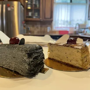 Seasame and Red Bean Crepes