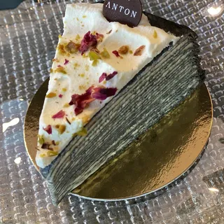 Pistachio Mille Crpes - 7.5 Inch