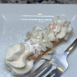a fork on a plate