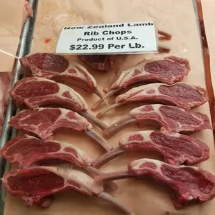 Lamb chops!