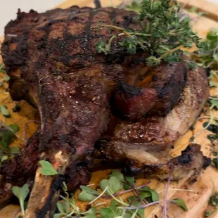 My grilled steak.