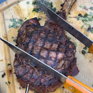 And I used a wireless thermometer.