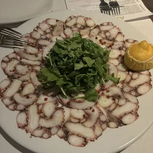 Octopus Carpaccio