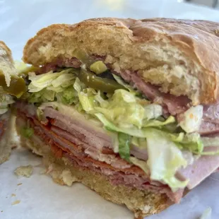 The Mafia added jalapeño, capicola, and pepperoni