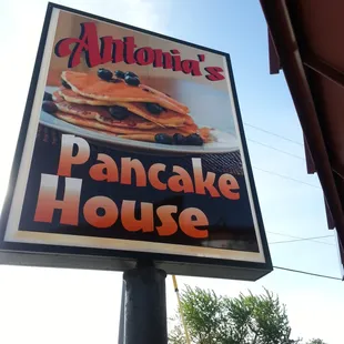 pancake house sign