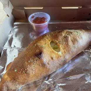 Buffalo Chicken Calzone