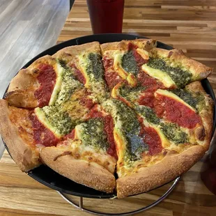 Colors of Italy pizza