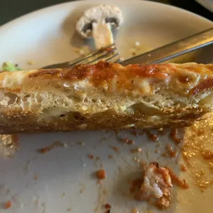 Deep dish pizza
