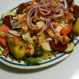 Large Chicken Greek Salad