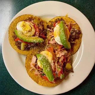 6. Honduran Style Beef Enchiladas