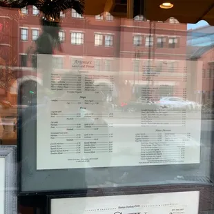 menu, sushi and sashimi