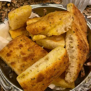 Garlic bread, so addictive