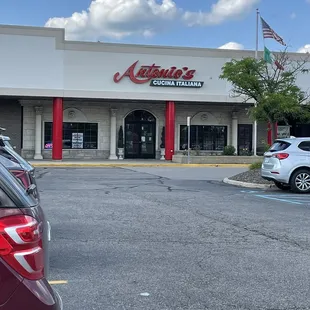 Outside of restaurant