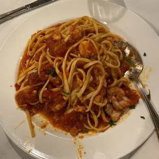 Seafood pasta