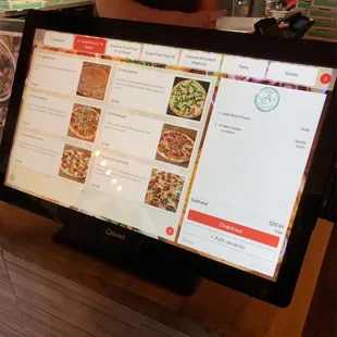 Order at the counter with staff to redeem points, they've got a great reward system in place!