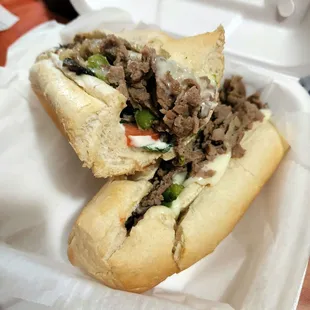 Deluxe Philly Cheesesteak