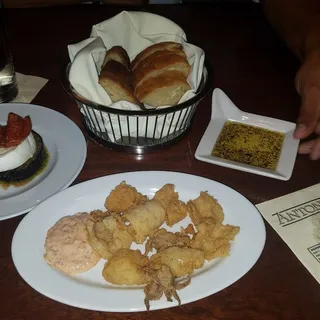 Cold Roasted Eggplant & Tomato Caprese