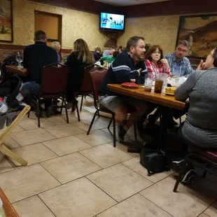 Lots of local families