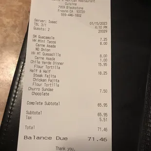 10/10 restaurant, service , food