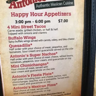 HH specials.