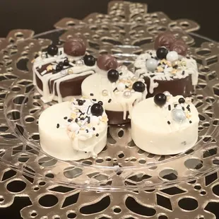 Fabulous chocolate covered shortbread cookies!