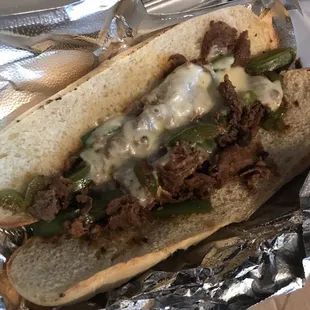 Pepper, steak and cheese