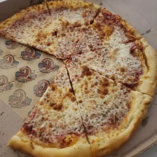 a pizza in a box