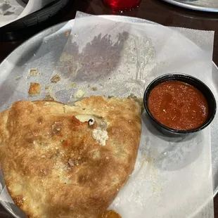 Meatball Calzone