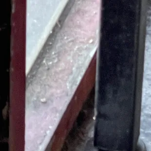 Dirt on from windows