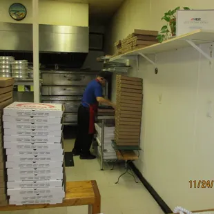 The proprietor. Very pleasant man.☺️