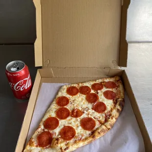 2 pepperoni and a soda special