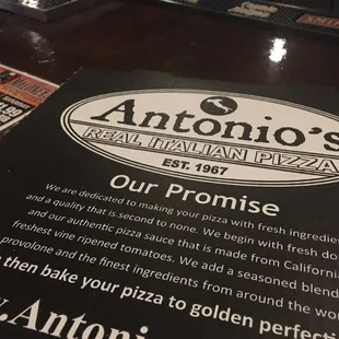 Their  promise... Fresh ingredients (from a can).